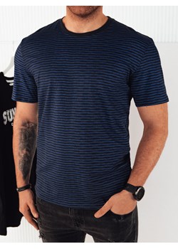 Koszulka męska z nadrukiem granatowa Dstreet RX5397 ze sklepu DSTREET.PL w kategorii T-shirty męskie - zdjęcie 171483169
