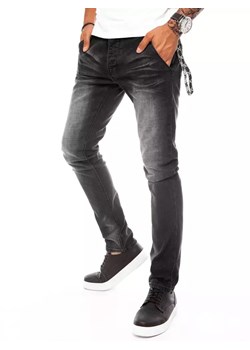 Spodnie męskie czarne Dstreet UX3805 ze sklepu DSTREET.PL w kategorii Spodnie męskie - zdjęcie 171483375