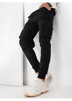 Spodnie męskie bojówki czarne Dstreet UX4182 ze sklepu DSTREET.PL w kategorii Spodnie męskie - zdjęcie 171483449