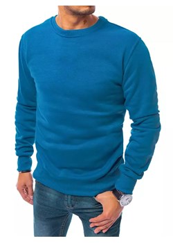 Bluza męska gładka ciemnoniebieska Dstreet BX5058 ze sklepu DSTREET.PL w kategorii Bluzy męskie - zdjęcie 171483487