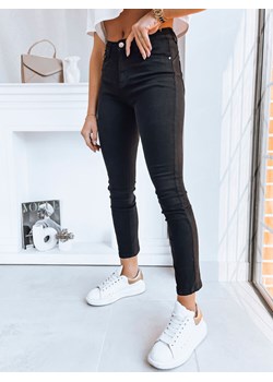 Spodnie damskie ACORN czarne Dstreet UY1732 ze sklepu DSTREET.PL w kategorii Spodnie damskie - zdjęcie 171483739