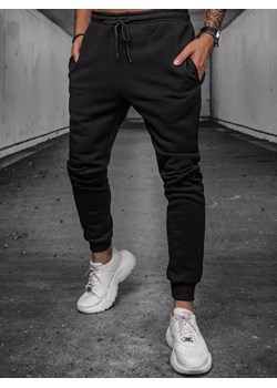 Spodnie męskie czarne Dstreet UX3889 ze sklepu DSTREET.PL w kategorii Spodnie męskie - zdjęcie 171484268