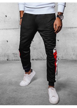 Spodnie męskie dresowe joggery czarne Dstreet UX4110 ze sklepu DSTREET.PL w kategorii Spodnie męskie - zdjęcie 171484859