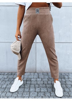 Spodnie dresowe damskie PARROT khaki Dstreet UY1764 ze sklepu DSTREET.PL w kategorii Spodnie damskie - zdjęcie 171484948