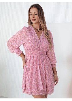 Sukienka mini SPINESA różowa Dstreet EY2450 ze sklepu DSTREET.PL w kategorii Sukienki - zdjęcie 171485045