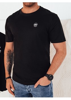 Koszulka męska z nadrukiem czarna Dstreet RX5443 ze sklepu DSTREET.PL w kategorii T-shirty męskie - zdjęcie 171485056