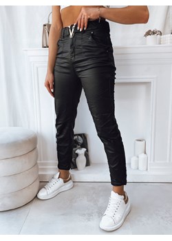 Spodnie damskie VIOLA czarne Dstreet UY1786 ze sklepu DSTREET.PL w kategorii Spodnie damskie - zdjęcie 171485457