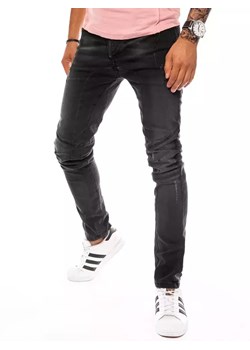 Spodnie męskie czarne Dstreet UX3800 ze sklepu DSTREET.PL w kategorii Spodnie męskie - zdjęcie 171486167