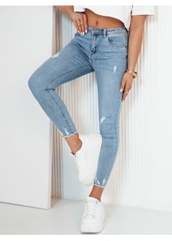 Spodnie damskie jeansowe MAGZON niebieskie Dstreet UY1989 ze sklepu DSTREET.PL w kategorii Jeansy damskie - zdjęcie 171486709