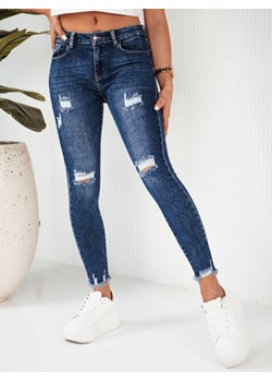 Spodnie damskie jeansowe TANYA niebieskie Dstreet UY1842 ze sklepu DSTREET.PL w kategorii Jeansy damskie - zdjęcie 171486797