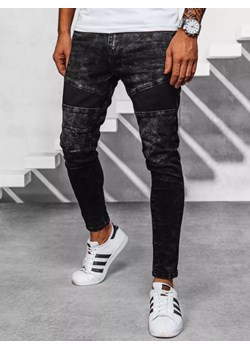 Spodnie męskie jeansowe czarne Dstreet UX3939 ze sklepu DSTREET.PL w kategorii Spodnie męskie - zdjęcie 171487298
