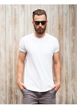 Koszulka męska gładka biała Dstreet RX2571 ze sklepu DSTREET.PL w kategorii T-shirty męskie - zdjęcie 171487819