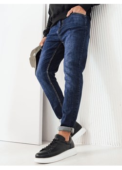 Spodnie męskie jeansowe niebieskie Dstreet UX4220 ze sklepu DSTREET.PL w kategorii Jeansy męskie - zdjęcie 171487966