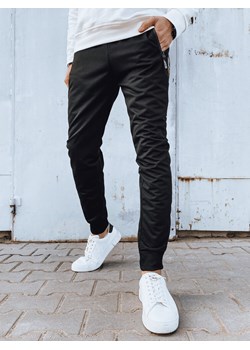 Spodnie męskie dresowe czarne Dstreet UX4273 ze sklepu DSTREET.PL w kategorii Spodnie męskie - zdjęcie 171487976