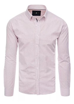 Koszula męska biała Dstreet DX2419 ze sklepu DSTREET.PL w kategorii Koszule męskie - zdjęcie 171488016