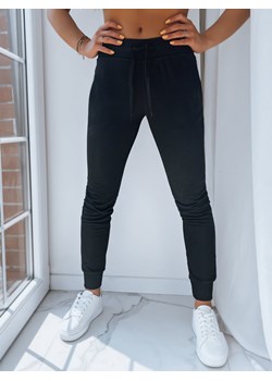 Spodnie damskie dresowe FITS czarne UY0135z ze sklepu DSTREET.PL w kategorii Spodnie damskie - zdjęcie 171488986