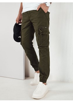 Spodnie męskie bojówki zielone Dstreet UX4178 ze sklepu DSTREET.PL w kategorii Spodnie męskie - zdjęcie 171489145