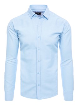 Koszula męska elegancka błękitna Dstreet DX2481 ze sklepu DSTREET.PL w kategorii Koszule męskie - zdjęcie 171489339