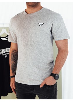 Koszulka męska basic szara Dstreet RX5441 ze sklepu DSTREET.PL w kategorii T-shirty męskie - zdjęcie 171489405