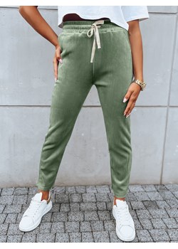Spodnie dresowe damskie ASTRO zielone Dstreet UY1662 ze sklepu DSTREET.PL w kategorii Spodnie damskie - zdjęcie 171489659