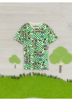 Sinsay - Koszulka Minecraft - kremowy ze sklepu Sinsay w kategorii T-shirty chłopięce - zdjęcie 171491197