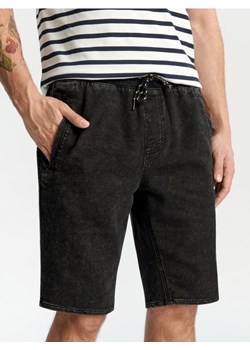 Sinsay - Szorty jeansowe - czarny ze sklepu Sinsay w kategorii Spodenki męskie - zdjęcie 171491225