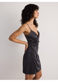 Reserved - Sukienka mini z drapowaniem - szary ze sklepu Reserved w kategorii Sukienki - zdjęcie 171493648