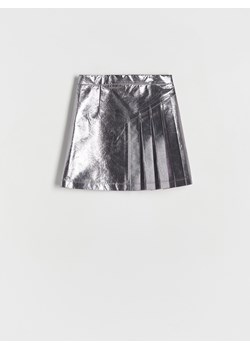 Reserved - Spódnica z efektem metalicznym - ciemnoszary ze sklepu Reserved w kategorii Spódnice dziewczęce - zdjęcie 171493815