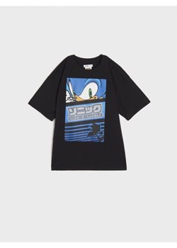 Sinsay - Koszulka Sonic the Hedgehog - czarny ze sklepu Sinsay w kategorii T-shirty chłopięce - zdjęcie 171493975