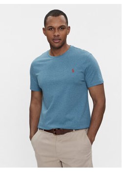 Polo Ralph Lauren T-Shirt 710671438367 Niebieski Custom Slim Fit ze sklepu MODIVO w kategorii T-shirty męskie - zdjęcie 171495448