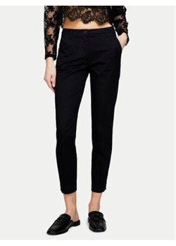 Sisley Chinosy 4BYW55AH6 Czarny Regular Fit ze sklepu MODIVO w kategorii Spodnie damskie - zdjęcie 171495517