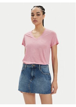 Lee T-Shirt 112350202 Różowy Regular Fit ze sklepu MODIVO w kategorii Bluzki damskie - zdjęcie 171495568