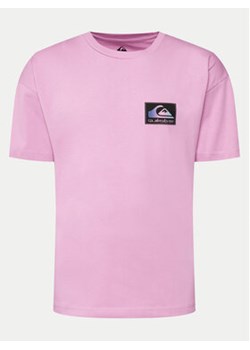 Quiksilver T-Shirt Back Flash EQYZT07605 Fioletowy Regular Fit ze sklepu MODIVO w kategorii T-shirty męskie - zdjęcie 171495847