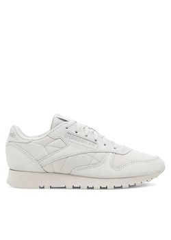 Sneakersy Reebok Classic Leather 100034445 Szary ze sklepu eobuwie.pl w kategorii Buty sportowe damskie - zdjęcie 171498768