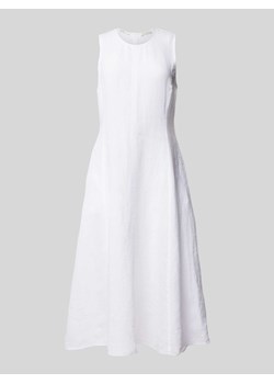 Sukienka lniana z okrągłym dekoltem ze sklepu Peek&Cloppenburg  w kategorii Sukienki - zdjęcie 171502237