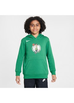 Dzianinowa bluza z kapturem dla dużych dzieci Nike NBA Boston Celtics Club - Zieleń ze sklepu Nike poland w kategorii Bluzy męskie - zdjęcie 171502336