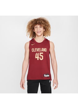 Koszulka dla dużych dzieci (chłopców) Nike Dri-FIT NBA Swingman Cleveland Cavaliers 2023/24 Icon Edition - Czerwony ze sklepu Nike poland w kategorii T-shirty chłopięce - zdjęcie 171502338