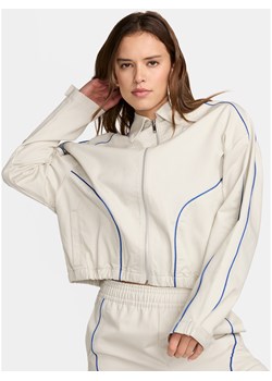 Damska kurtka z tkaniny Nike Sportswear - Szary ze sklepu Nike poland w kategorii Kurtki damskie - zdjęcie 171502388