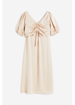 H & M - MAMA Sukienka dla karmiącej - Beżowy ze sklepu H&M w kategorii Sukienki ciążowe - zdjęcie 171502726