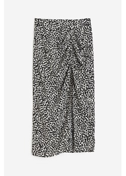 H & M - Spódnica z długim rozcięciem - Czarny ze sklepu H&M w kategorii Spódnice - zdjęcie 171502736