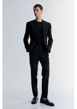H & M - Spodnie garniturowe Slim Fit - Czarny ze sklepu H&M w kategorii Spodnie męskie - zdjęcie 171502785