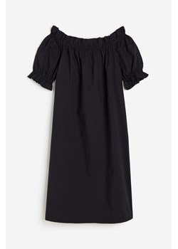 H & M - Sukienka z odkrytymi ramionami - Czarny ze sklepu H&M w kategorii Sukienki - zdjęcie 171502799