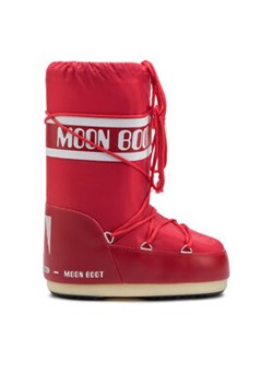 Moon Boot Śniegowce Nylon 14004400003 Czerwony ze sklepu MODIVO w kategorii Buty zimowe dziecięce - zdjęcie 171503785