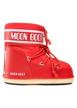 Moon Boot Śniegowce Icon Low Nylon 14093400009 D Czerwony ze sklepu MODIVO w kategorii Buty zimowe dziecięce - zdjęcie 171504138