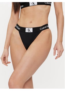 Calvin Klein Swimwear Dół od bikini KW0KW02351 Czarny ze sklepu MODIVO w kategorii Stroje kąpielowe - zdjęcie 171504436