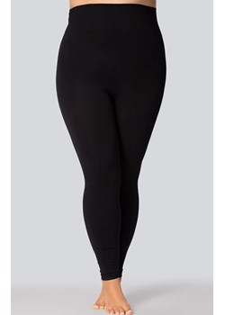 Czarne legginsy damskiez efektem push-up plus size Smoothwear, Kolor czarny (onyx), Rozmiar 6/7, Mona Queen Size ze sklepu Primodo w kategorii Spodnie damskie - zdjęcie 171505176