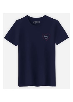 WOOOP Koszulka &quot;Daddy Cool&quot; w kolorze granatowym ze sklepu Limango Polska w kategorii T-shirty męskie - zdjęcie 171505285