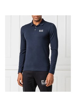 EA7 Polo | Regular Fit ze sklepu Gomez Fashion Store w kategorii T-shirty męskie - zdjęcie 171506065