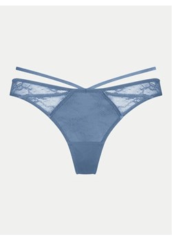 Hunkemöller Stringi Molly 204622 Niebieski ze sklepu MODIVO w kategorii Majtki damskie - zdjęcie 171506097