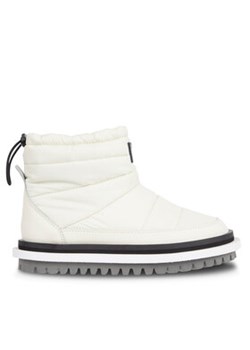 Tommy Jeans Botki Tjw Padded Flat Boot EN0EN02292 Biały ze sklepu MODIVO w kategorii Śniegowce damskie - zdjęcie 171506988